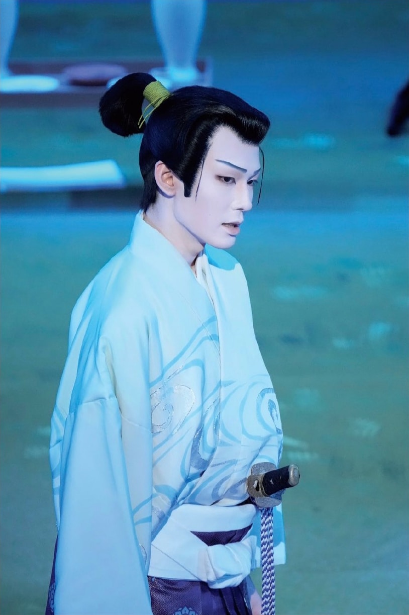 2022年に上演された「信康」より、市川染五郎。