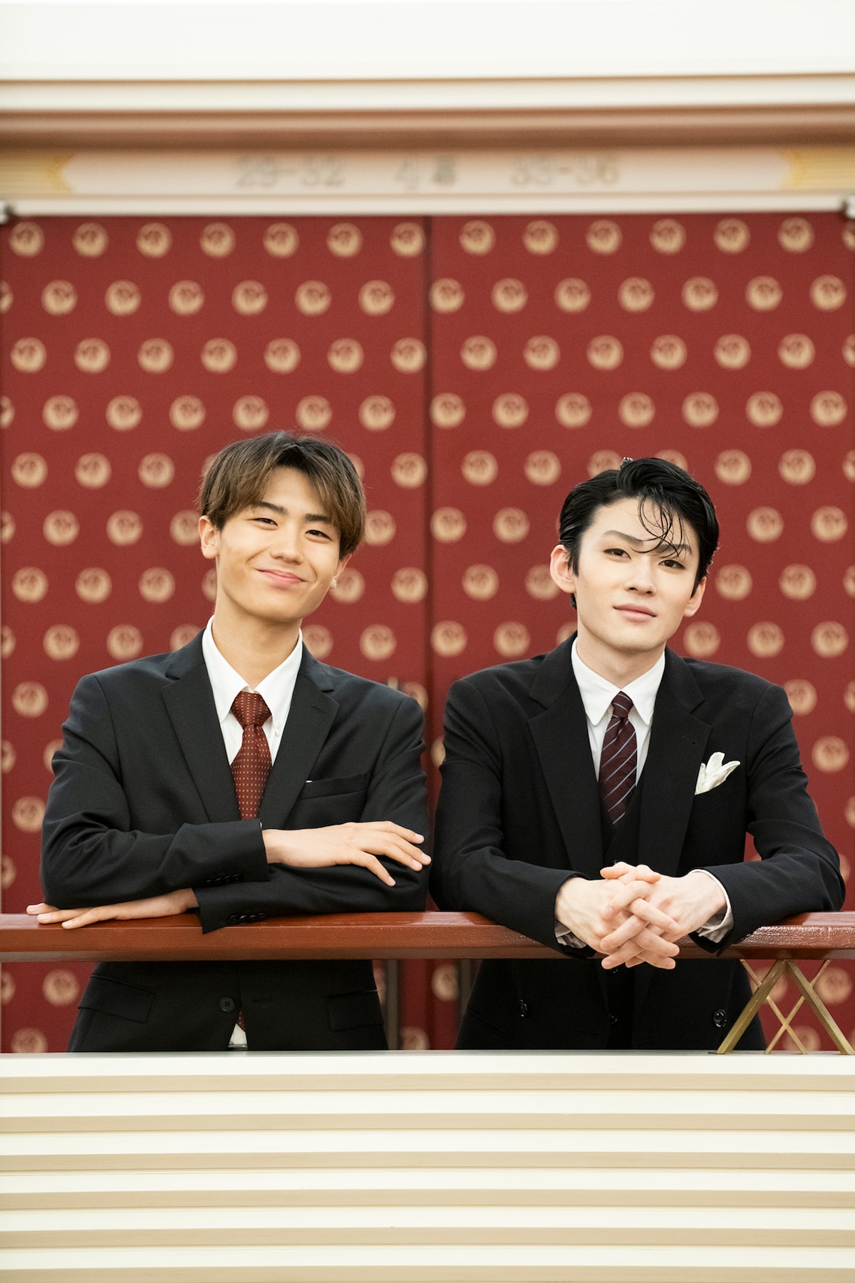 左から市川團子、市川染五郎。