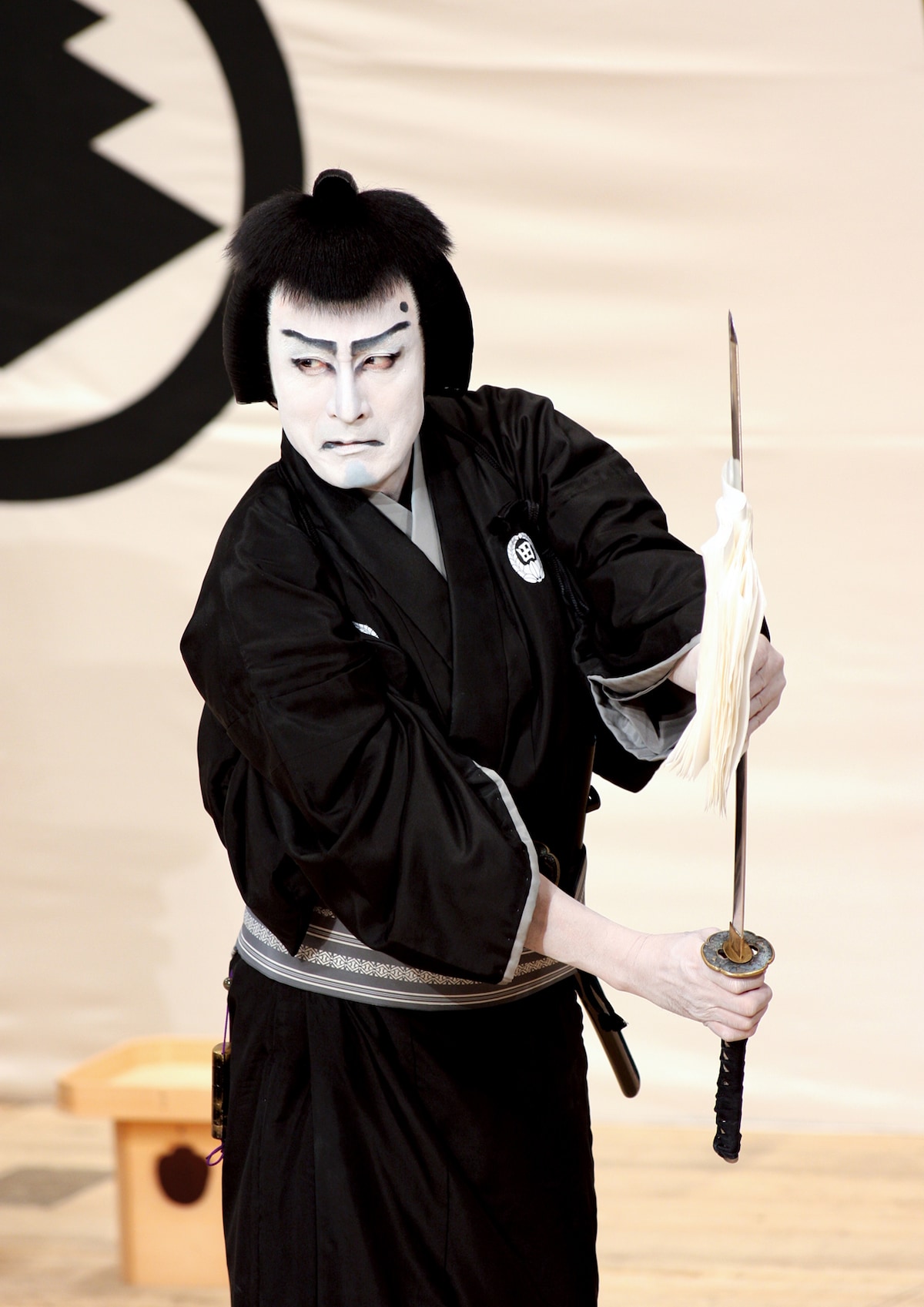 「霊験亀山鉾」(平成21年1月、大阪松竹座)より、片岡仁左衛門演じる水右衛門。©松竹