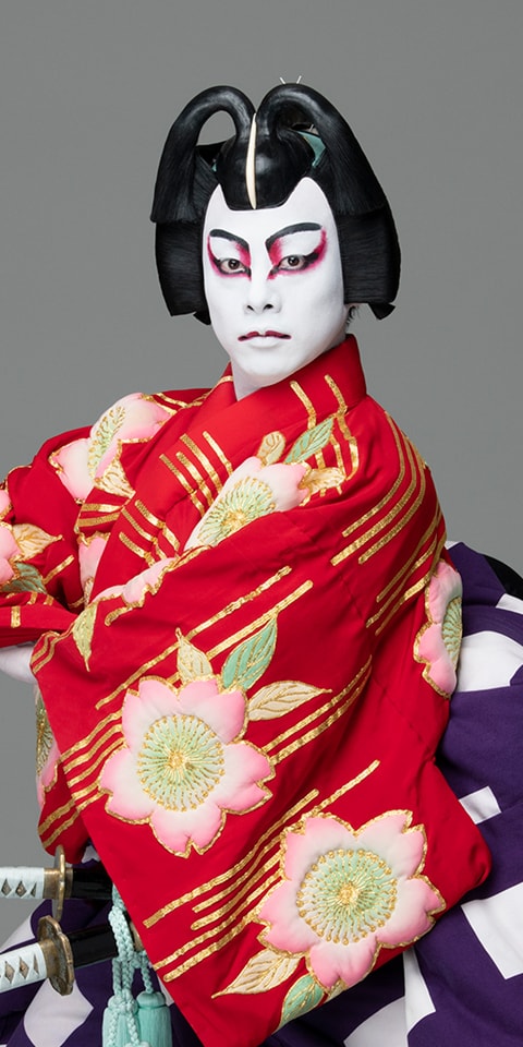 「菅原伝授手習鑑 車引」より、中村種之助扮する桜丸。©松竹