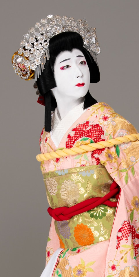 「祇園祭礼信仰記 金閣寺」より、中村米吉扮する雪姫。©松竹