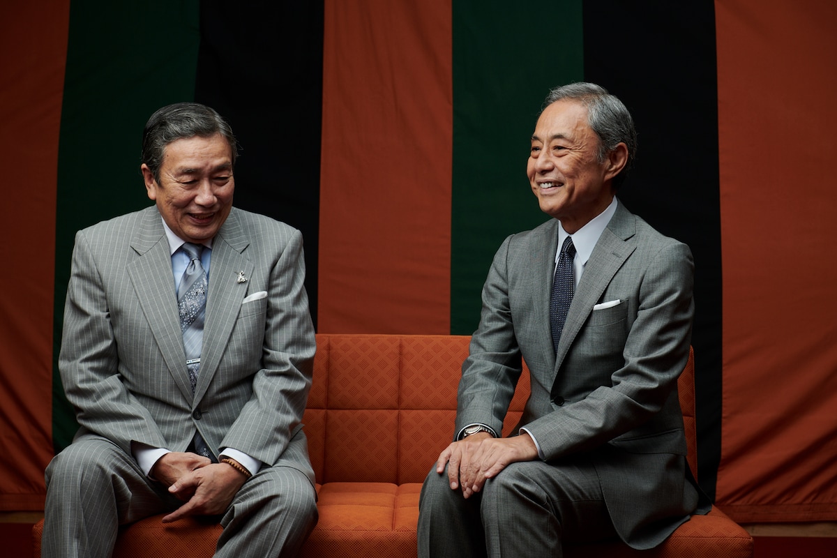 左から中村歌六、中村又五郎。