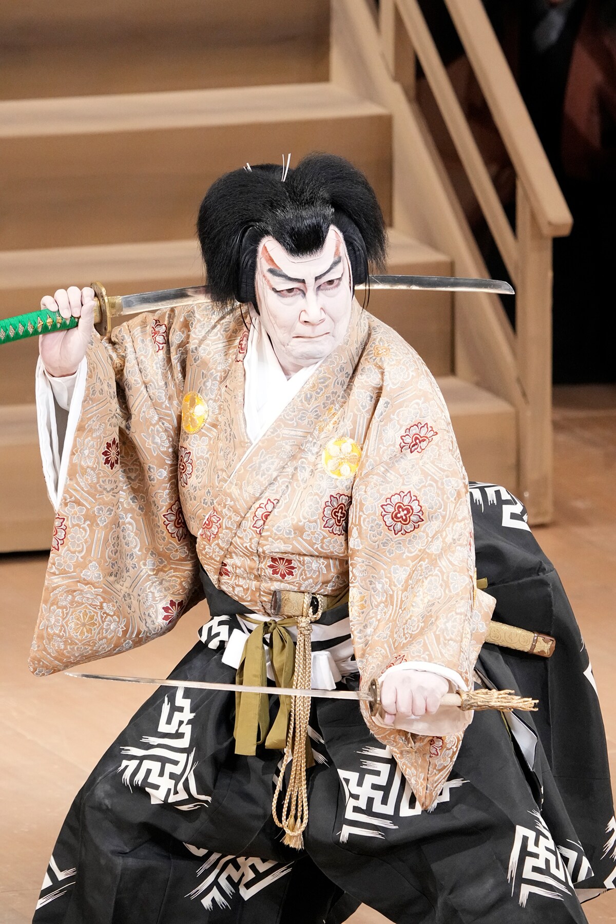 「白鷺城異聞」（2022年9月、歌舞伎座）より、中村歌六扮する宮本武蔵。©松竹