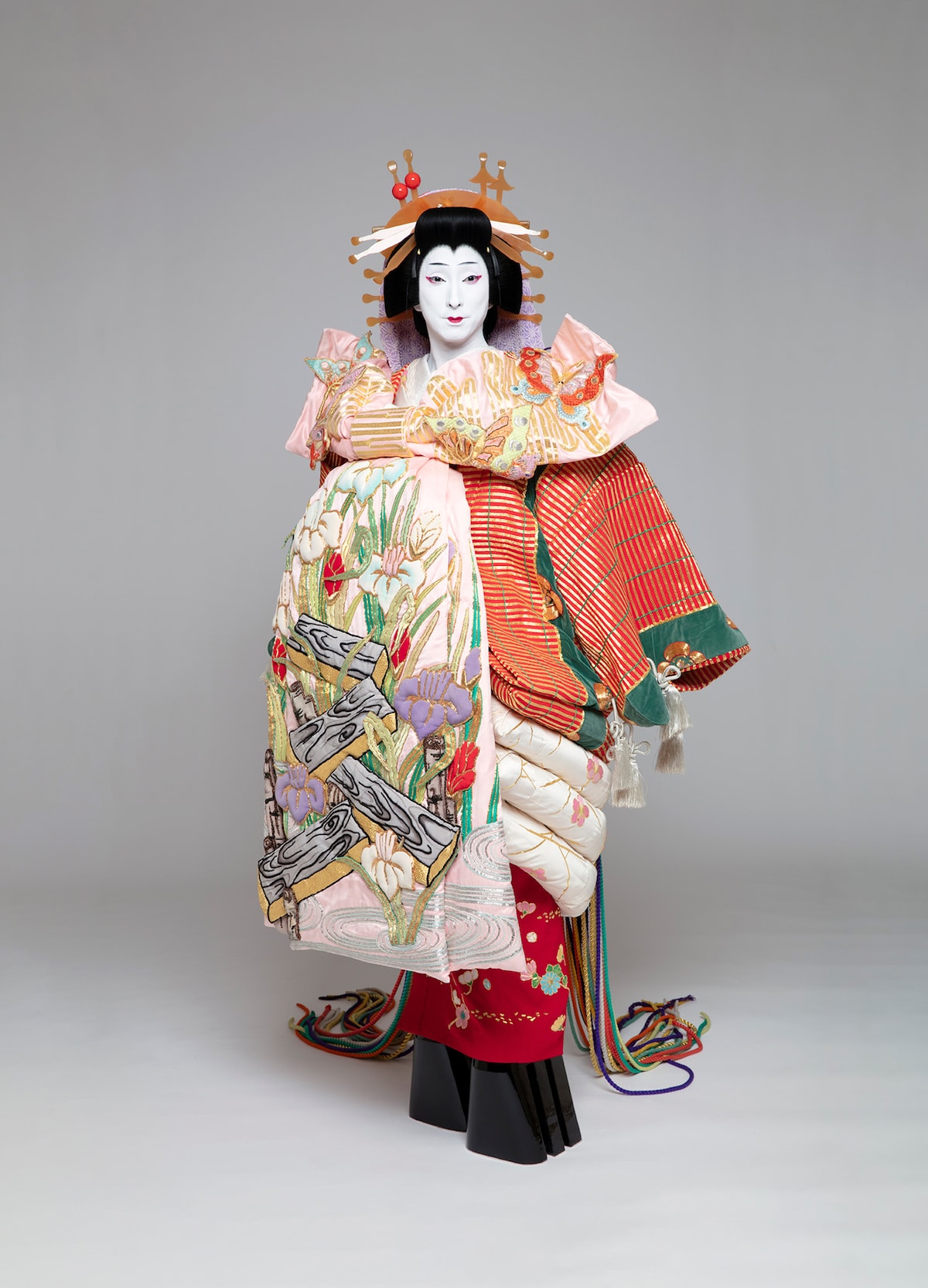 「籠釣瓶花街酔醒」より、中村七之助扮する兵庫屋八ツ橋。（撮影：篠山紀信）