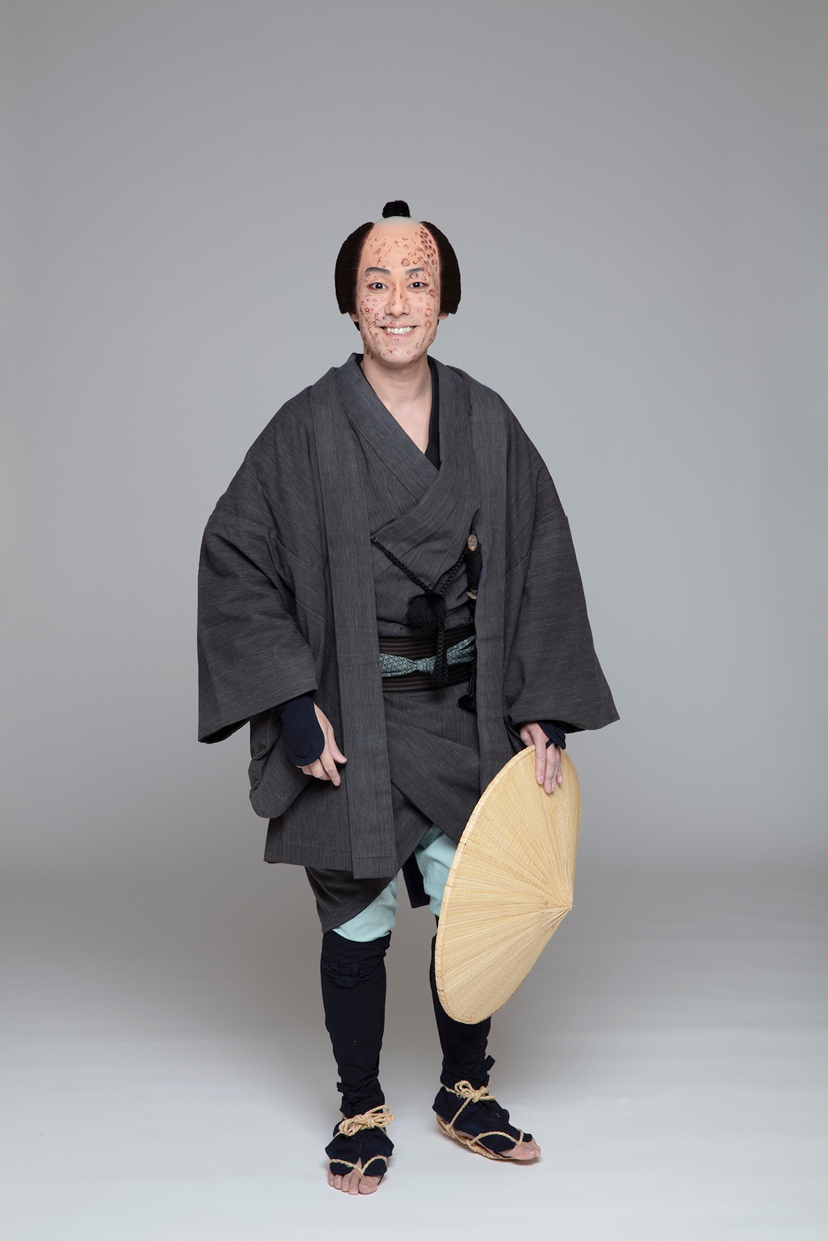 「籠釣瓶花街酔醒」より、中村勘九郎扮する佐野次郎左衛門。（撮影：篠山紀信）