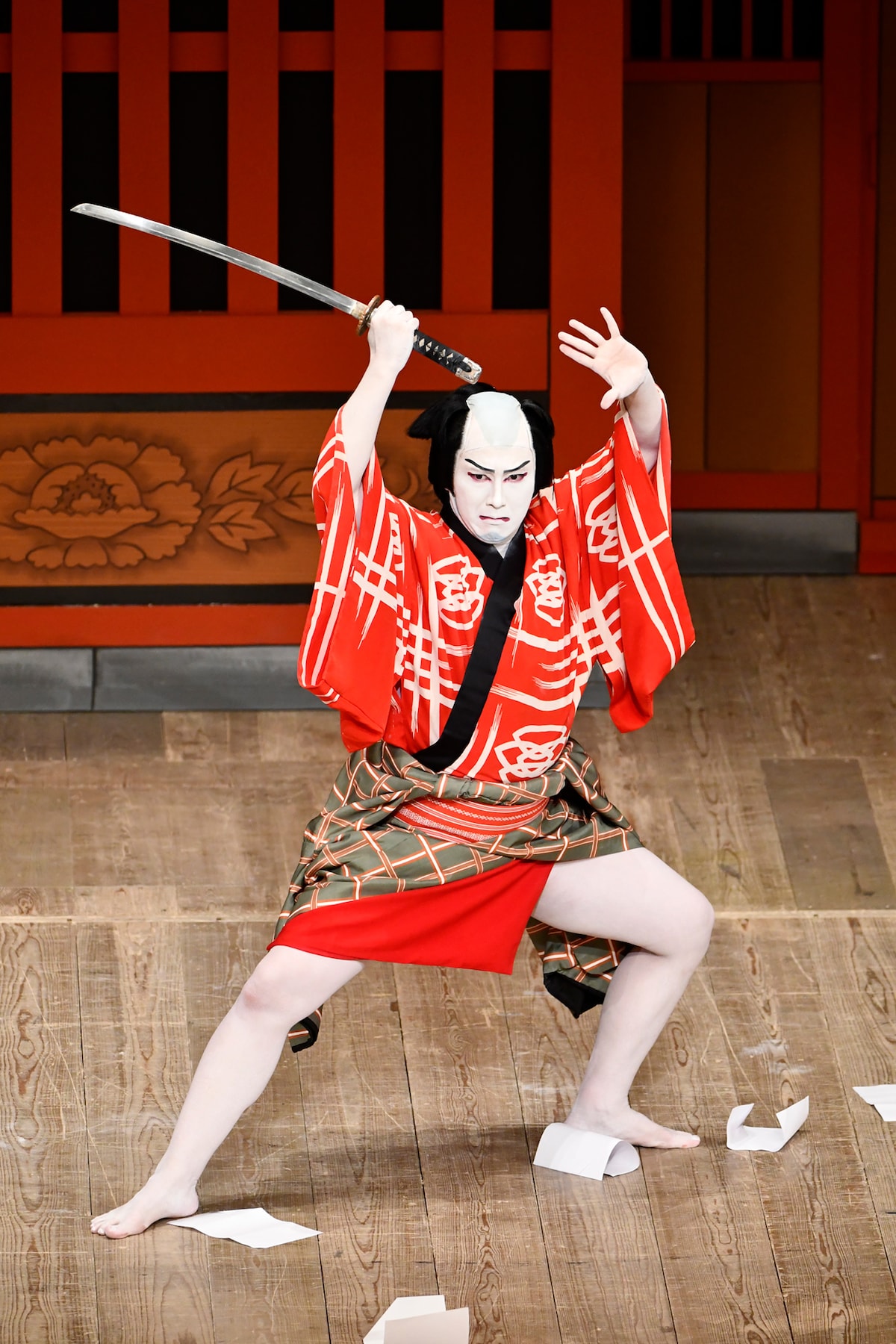 「曽我綉侠御所染 御所五郎蔵」(2019年、歌舞伎座)より、尾上松也扮する御所五郎蔵。©松竹