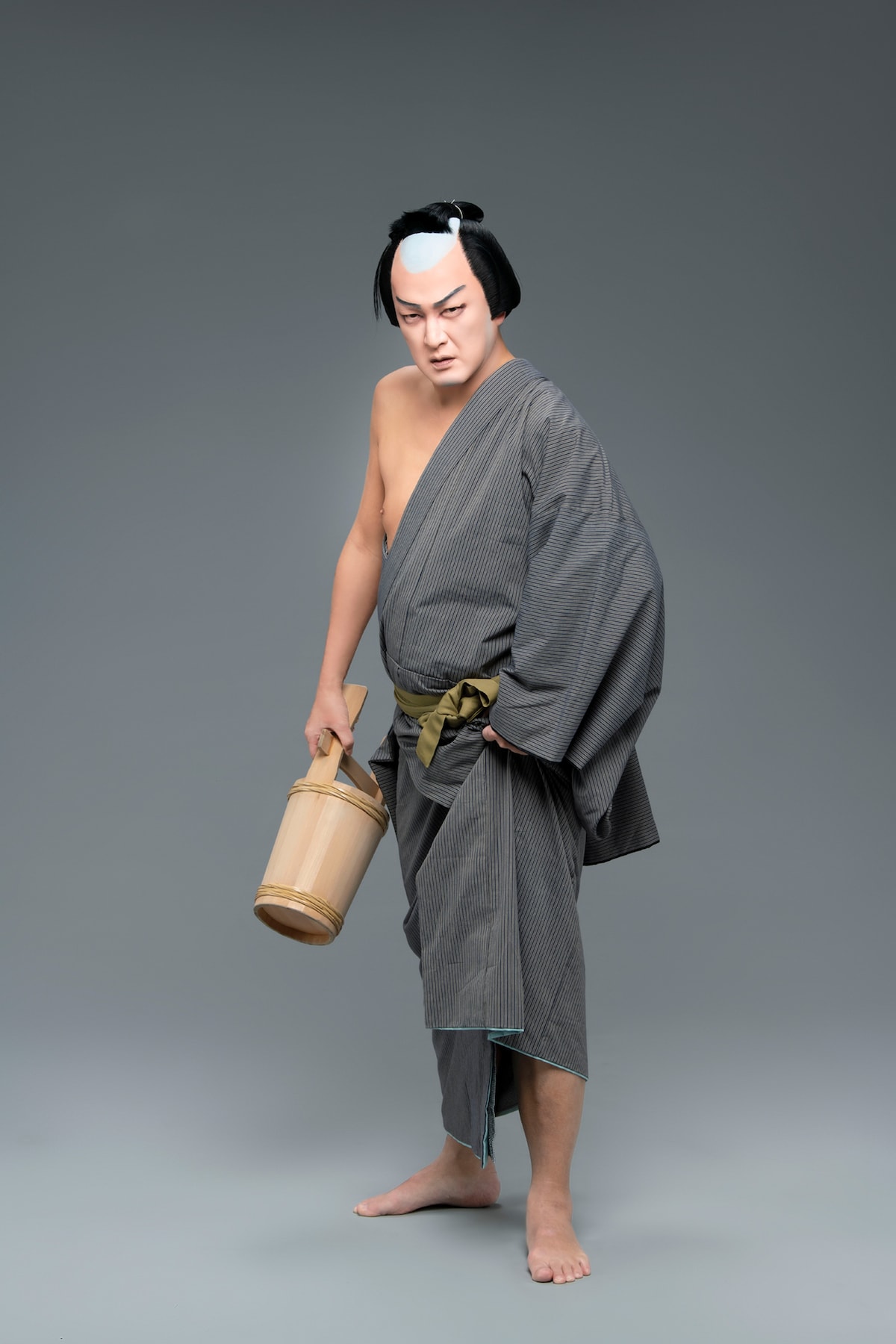 中村獅童扮する魚屋宗五郎。©松竹