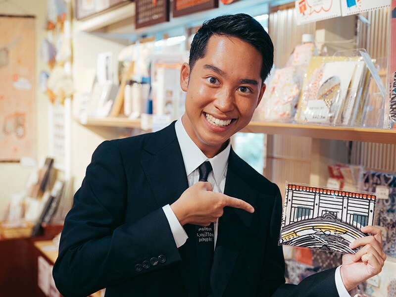 歌舞伎座手ぬぐいを発見！