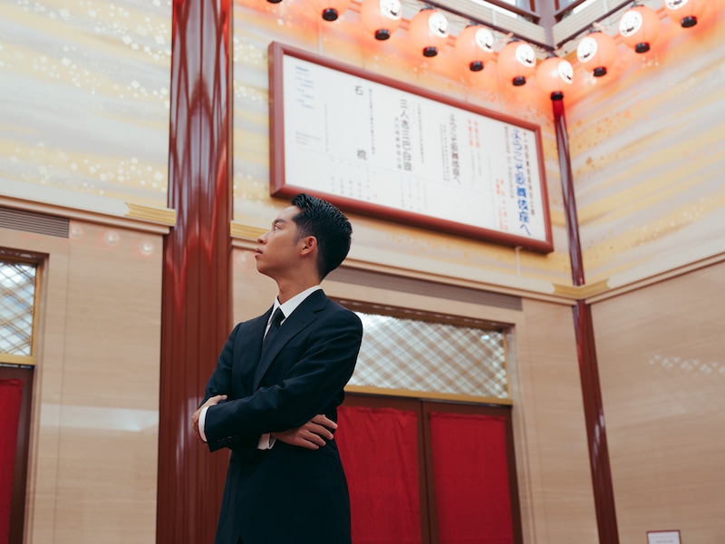 雰囲気のある大間でクールな1枚。