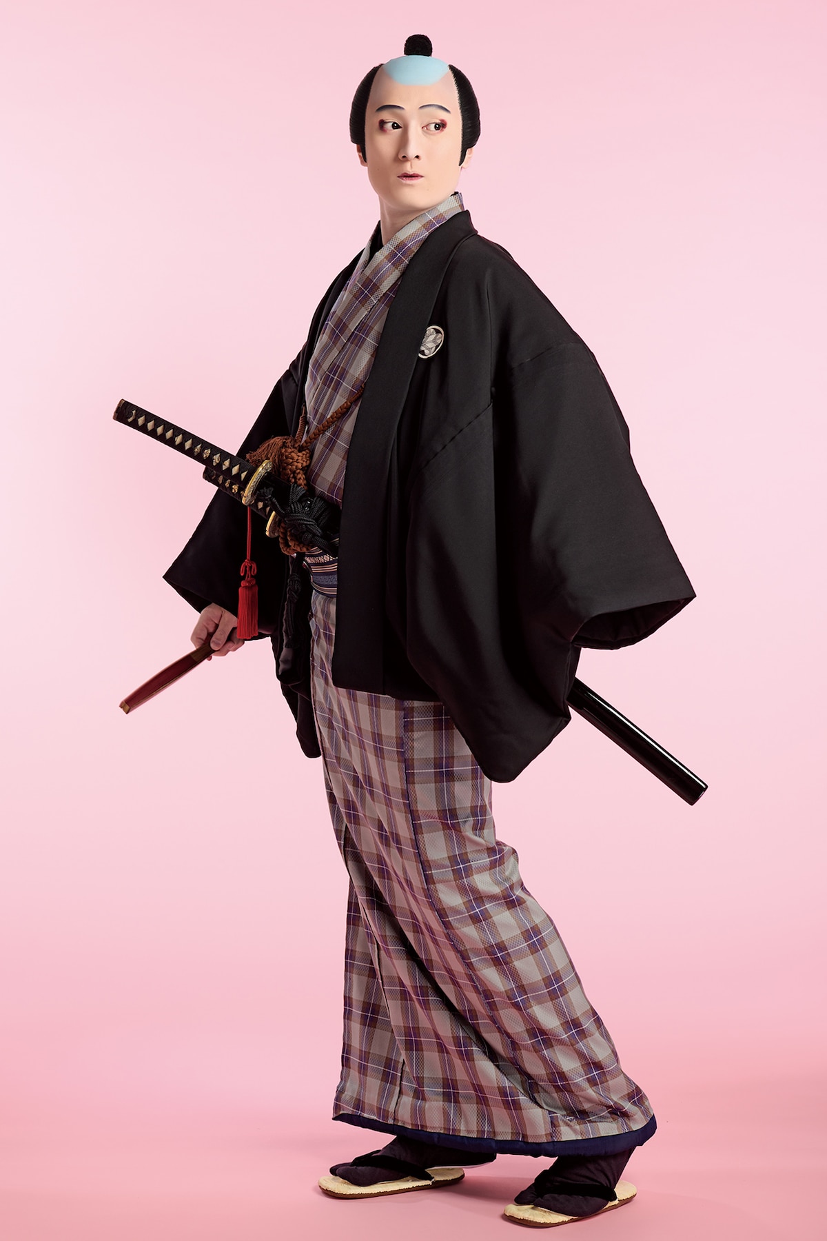 「大富豪同心」より、中村隼人扮する八巻卯之吉。(撮影:永石勝)