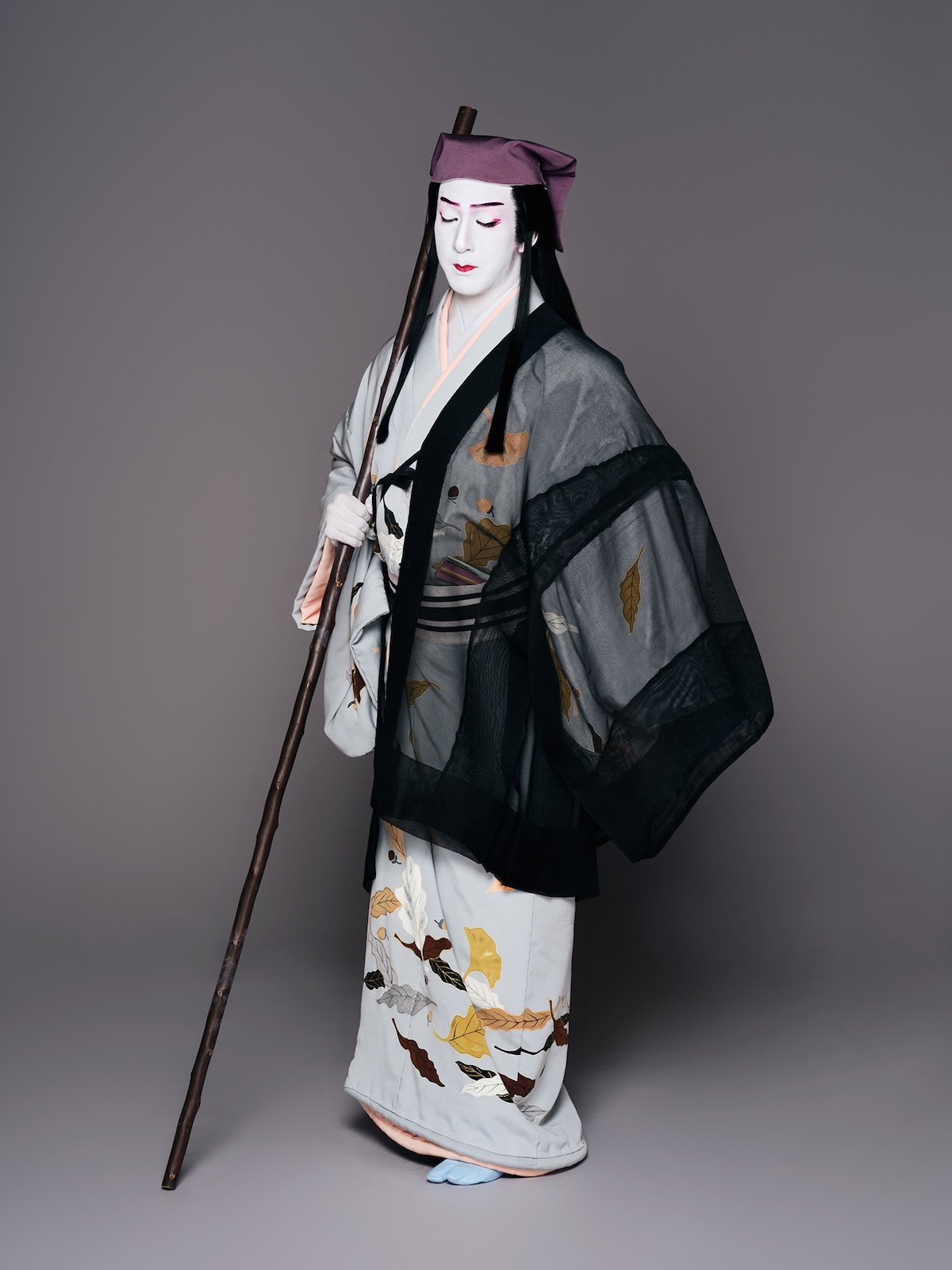 「二人椀久」より、尾上右近扮する椀屋久兵衛。（撮影：岡本隆史）