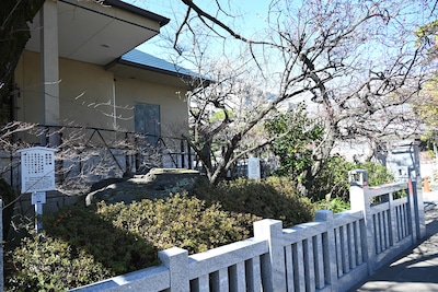 血染めの梅と血染めの石