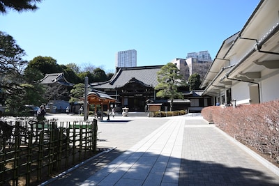 泉岳寺境内の様子。