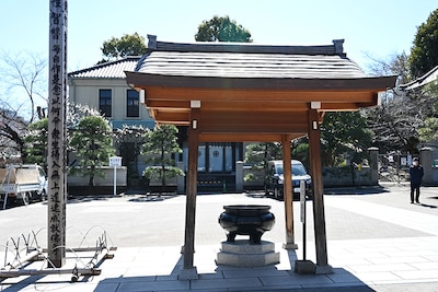 泉岳寺境内の様子。