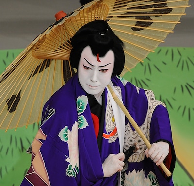 2014年2月歌舞伎座「青砥稿花紅彩画 白浪五人男」より。尾上菊之助演じる弁天小僧。©松竹