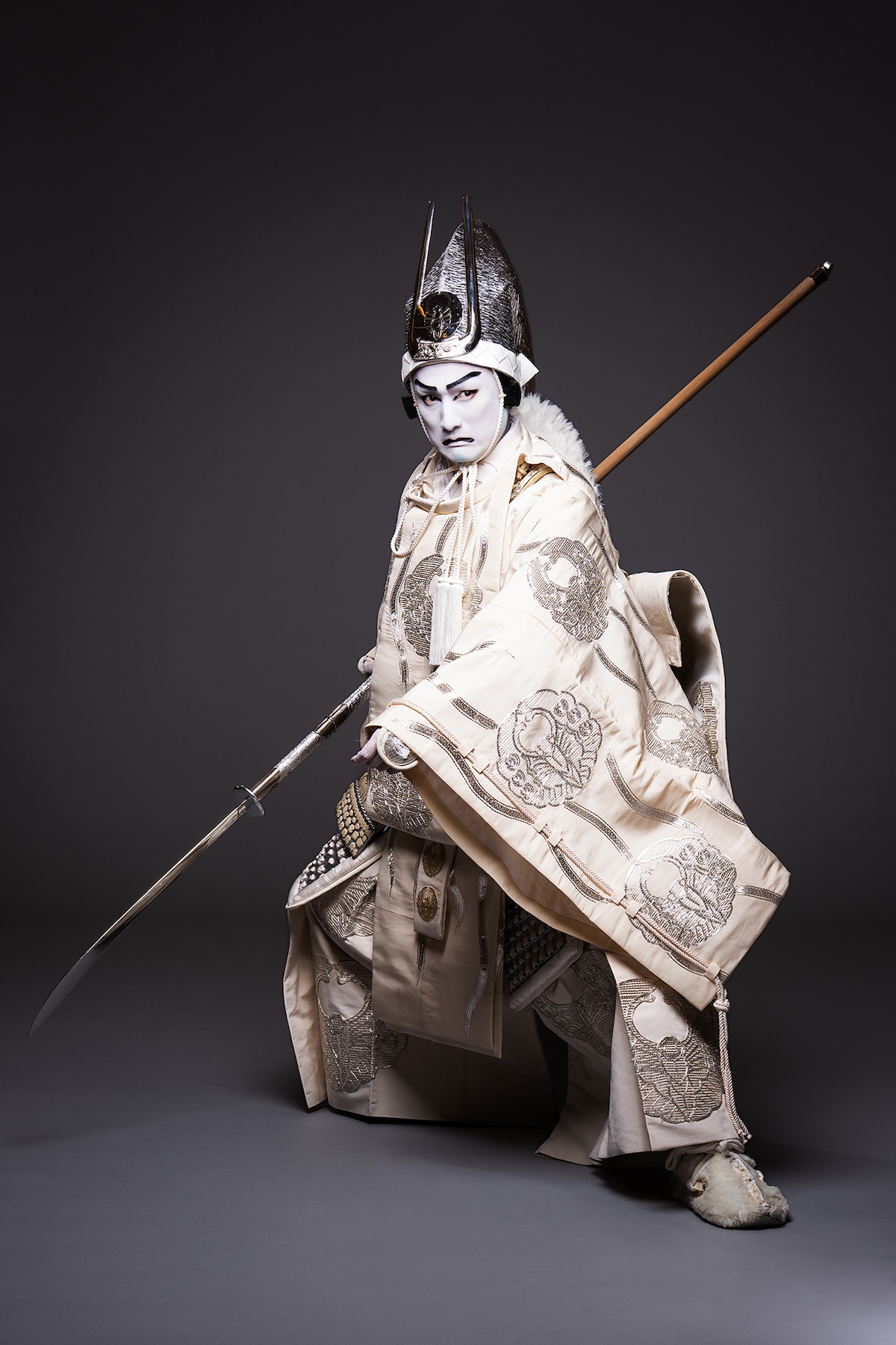 「義経千本桜」＜渡海屋・大物浦＞より、中村隼人扮する渡海屋銀平実は新中納言知盛。©︎松竹