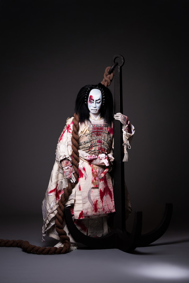 「義経千本桜」＜渡海屋・大物浦＞より、坂東巳之助扮する渡海屋銀平実は新中納言知盛。©松竹