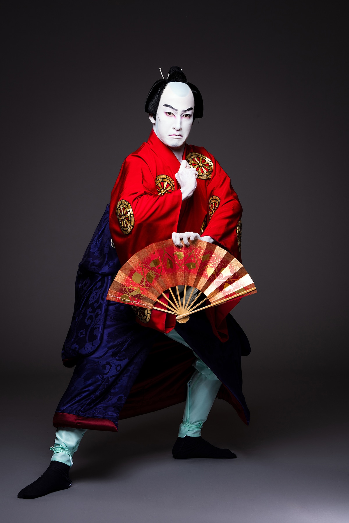 「義経千本桜」＜吉野山＞より、尾上右近扮する佐藤忠信実は源九郎狐。©松竹