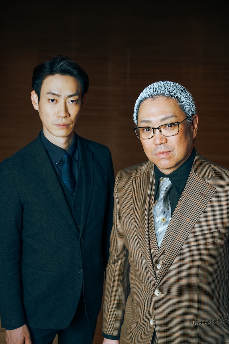 左から坂東巳之助、尾上松緑。