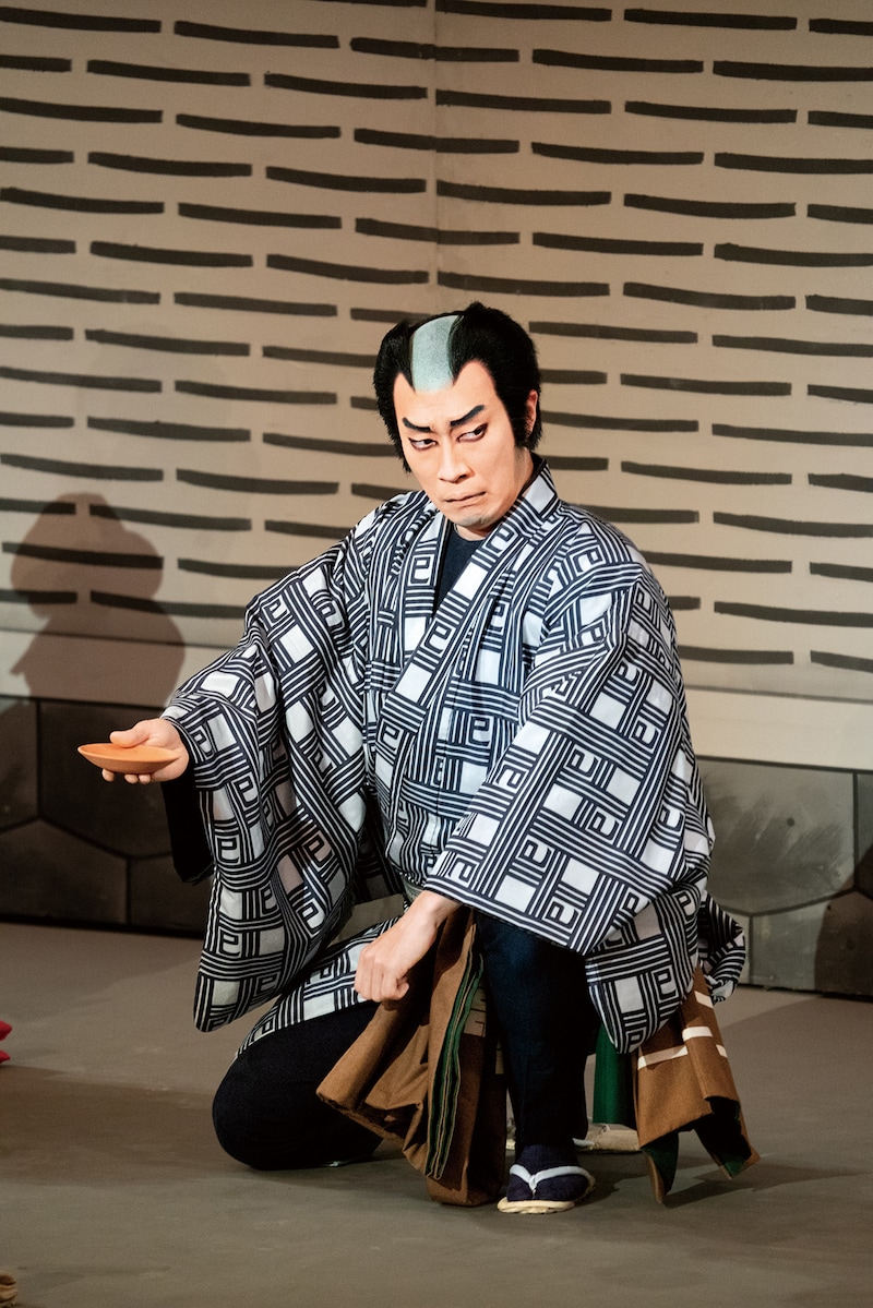 「三人吉三巴白浪」（2021年、歌舞伎座）より。坂東巳之助演じる和尚吉三。 ©︎松竹