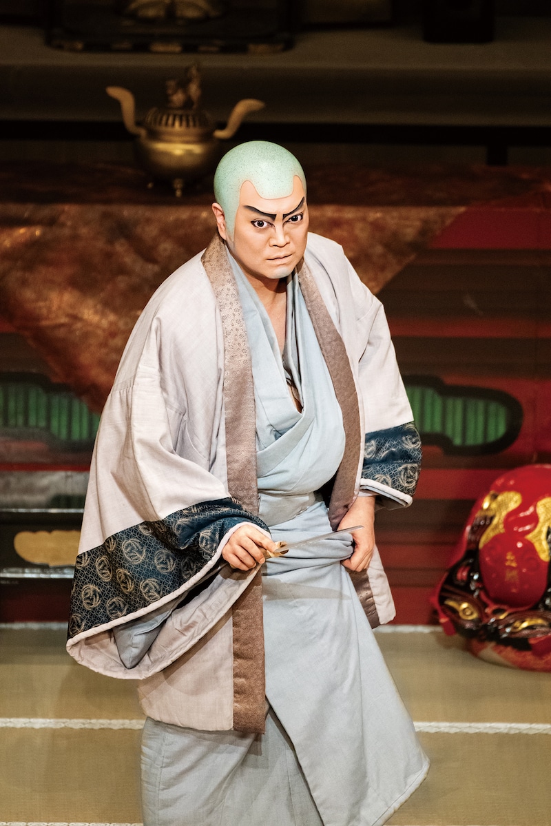 「三人吉三巴白浪」（2019年、歌舞伎座）より。尾上松緑演じる和尚吉三。 ©︎松竹