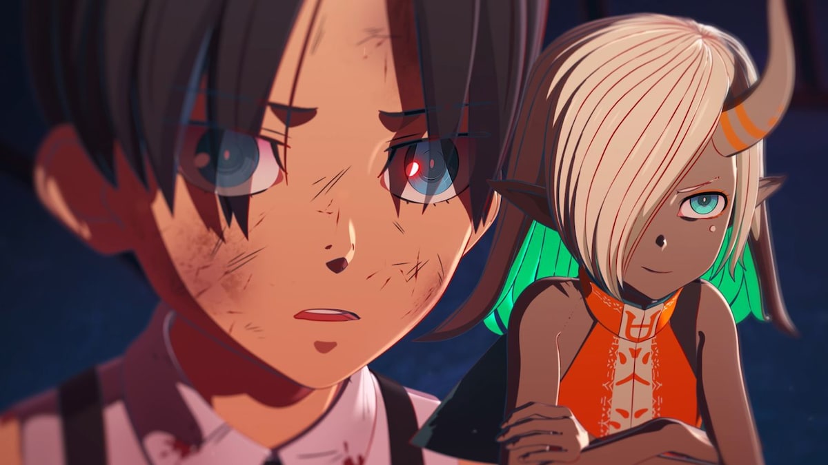 左からシーズン1の主人公・ゴロー（CV：浦和希）、ゴローの能力とともに出現した相棒的な存在・ラル（CV：佐倉綾音）。