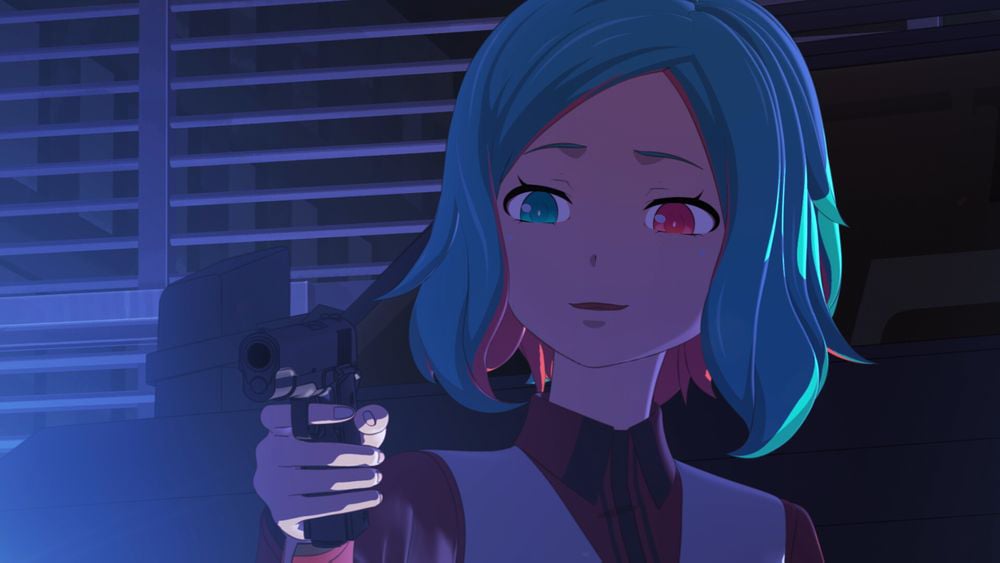 リョウ（CV：悠木碧）。25歳に成長したリョウは、自身で立ち上げた団体・興神会の会長としてカミエラビの真相を追っている。