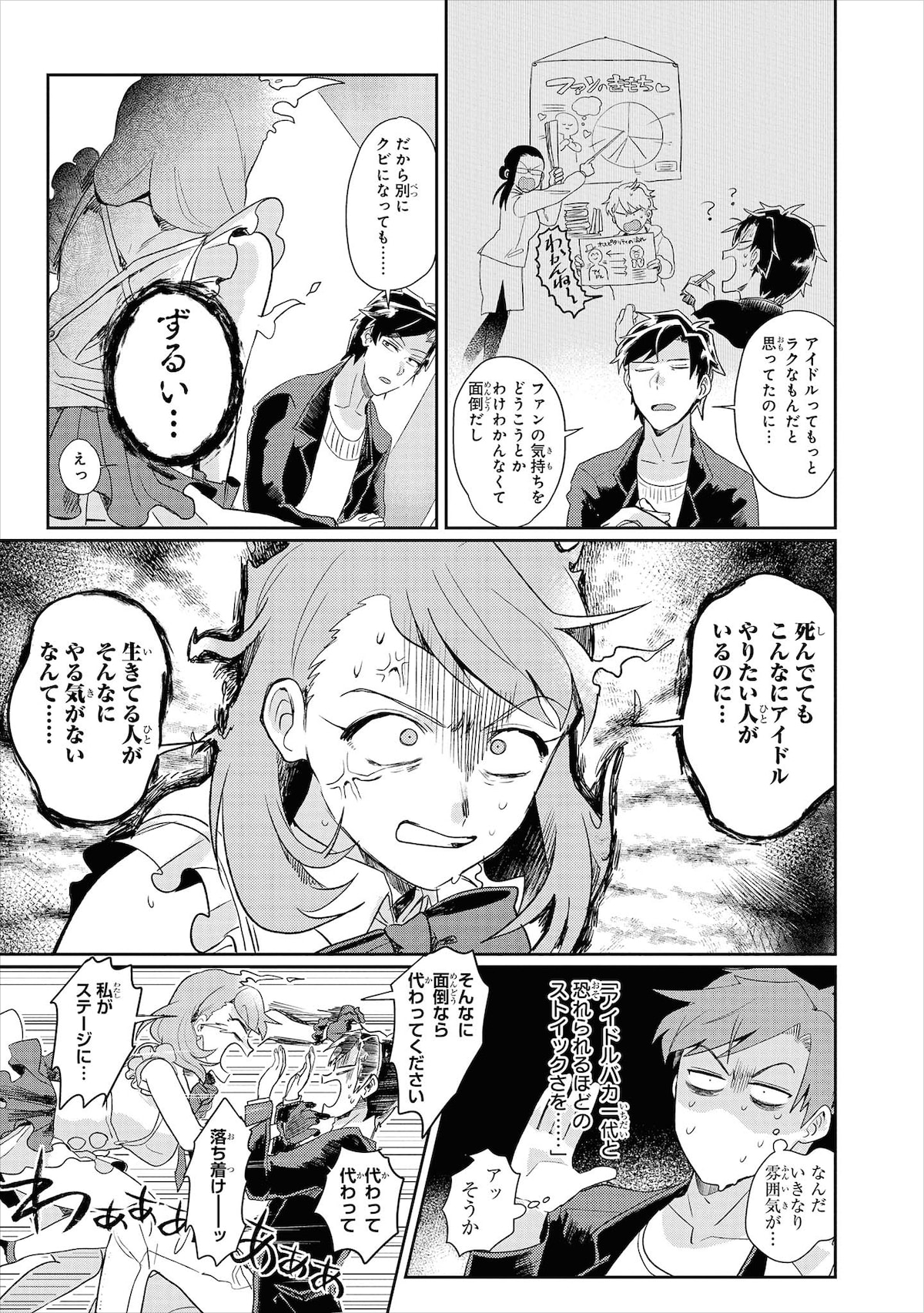 「神クズ☆アイドル」1巻より。