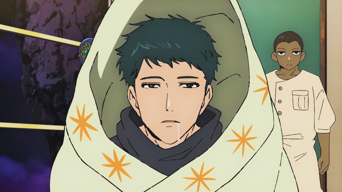 授業中も、白熱した戦闘のときも布団に包まり続けるラウレ。ふざけた見た目に反し、高い洞察力を持つ。ときには、枕を人質（？）に働かされることも。