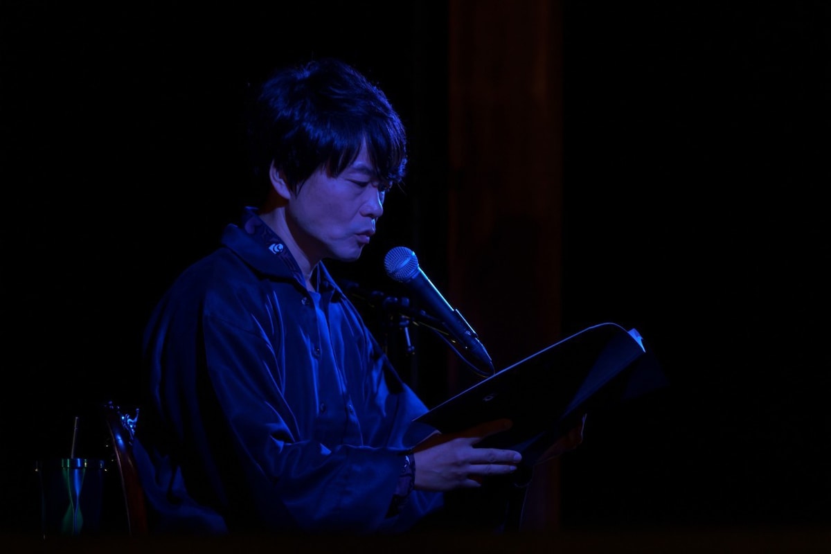 「鴨の音 第一夜」より、中井和哉。