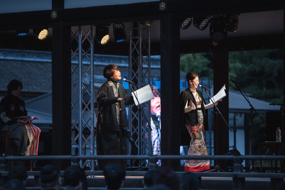 「世界文化遺産 下鴨神社 朗読劇 鴨の音 第四夜『恋詠歌林』」より。