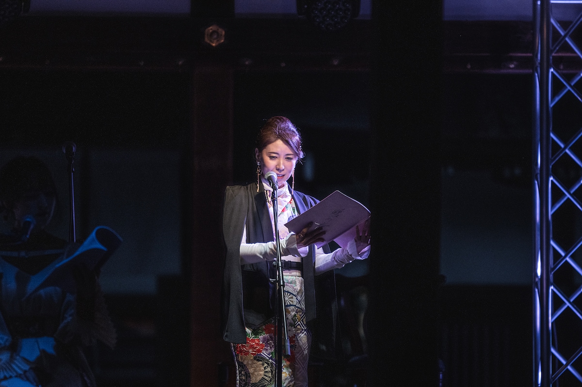 「世界文化遺産 下鴨神社 朗読劇 鴨の音 第四夜『恋詠歌林』」より。