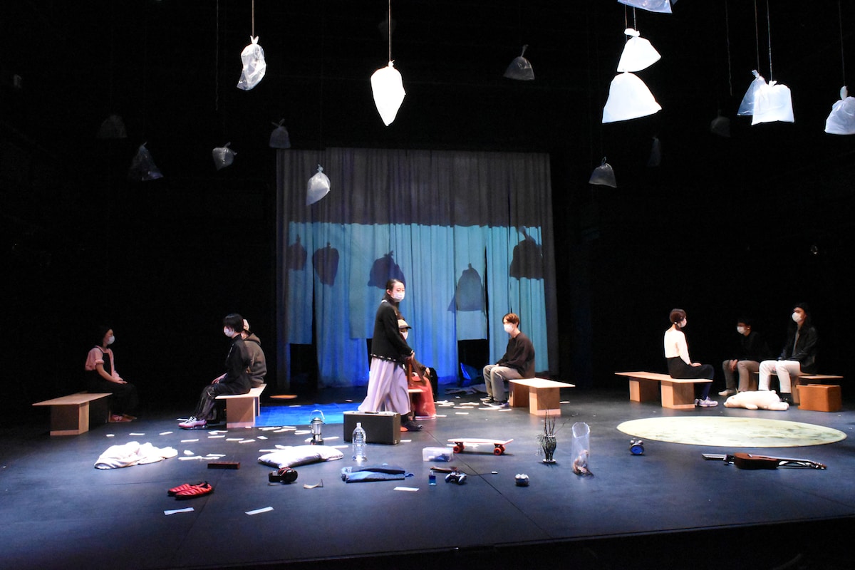 譜面絵画「Terra Australis Incognita」より。©︎大川あやの