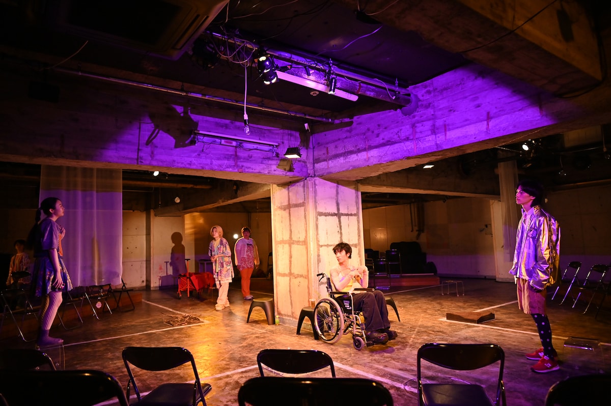 譜面絵画「幻幻幻幻と現現現のあいだ」より。©︎大川あやの