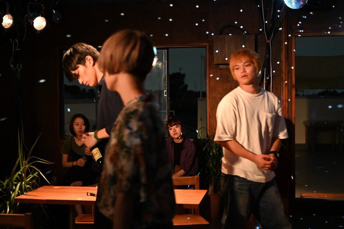 譜面絵画「四人静」より。©︎大川あやの