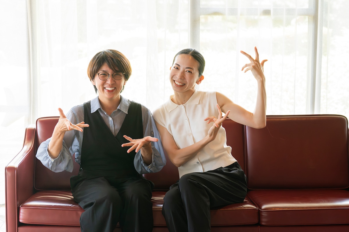 左から生田みゆき、中村蓉。