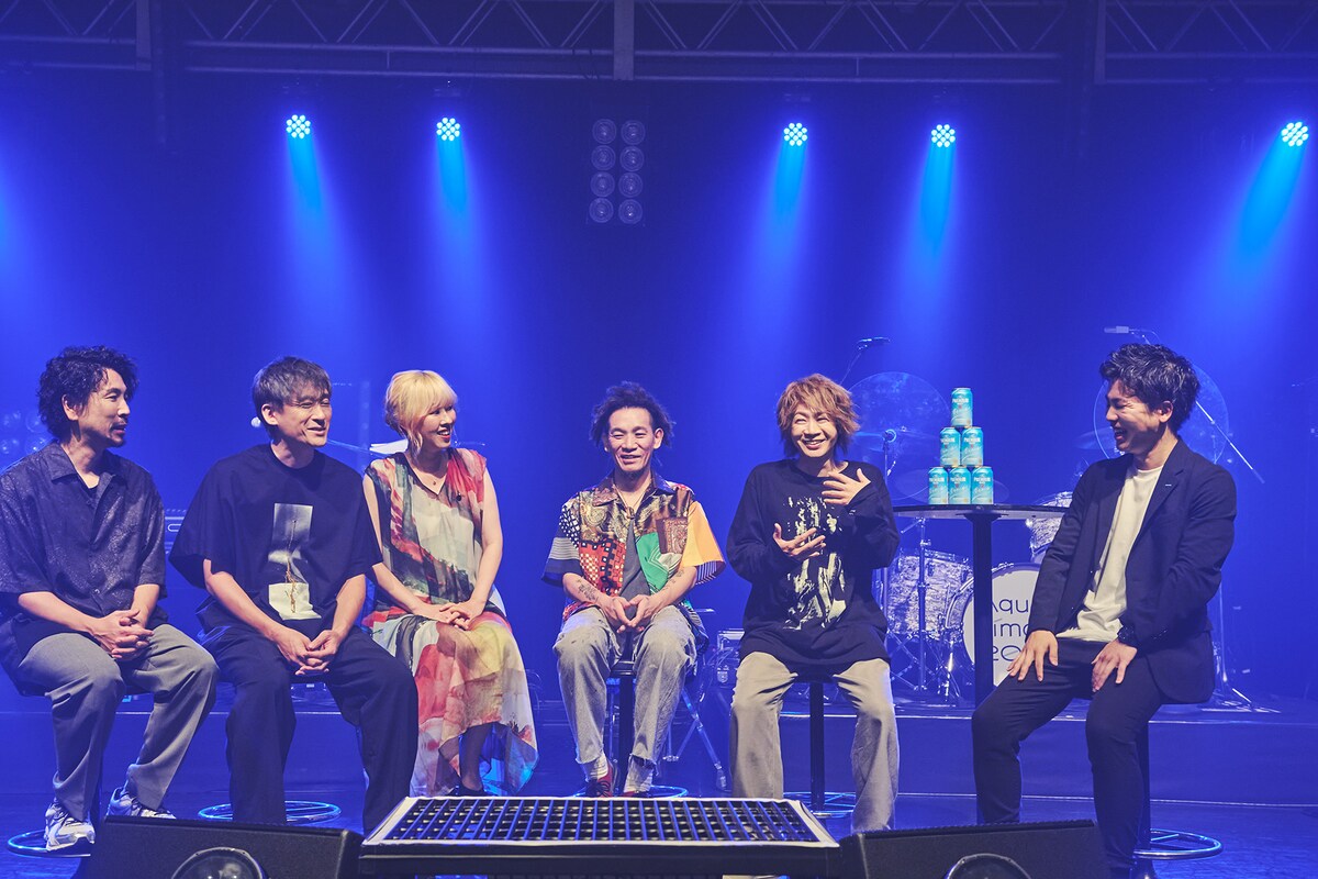 Aqua Timezとサントリー神里元さん。