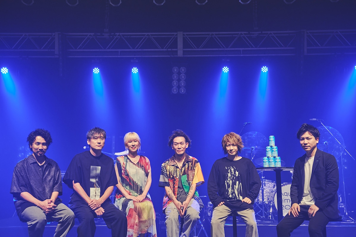 Aqua Timezとサントリー神里元さん。