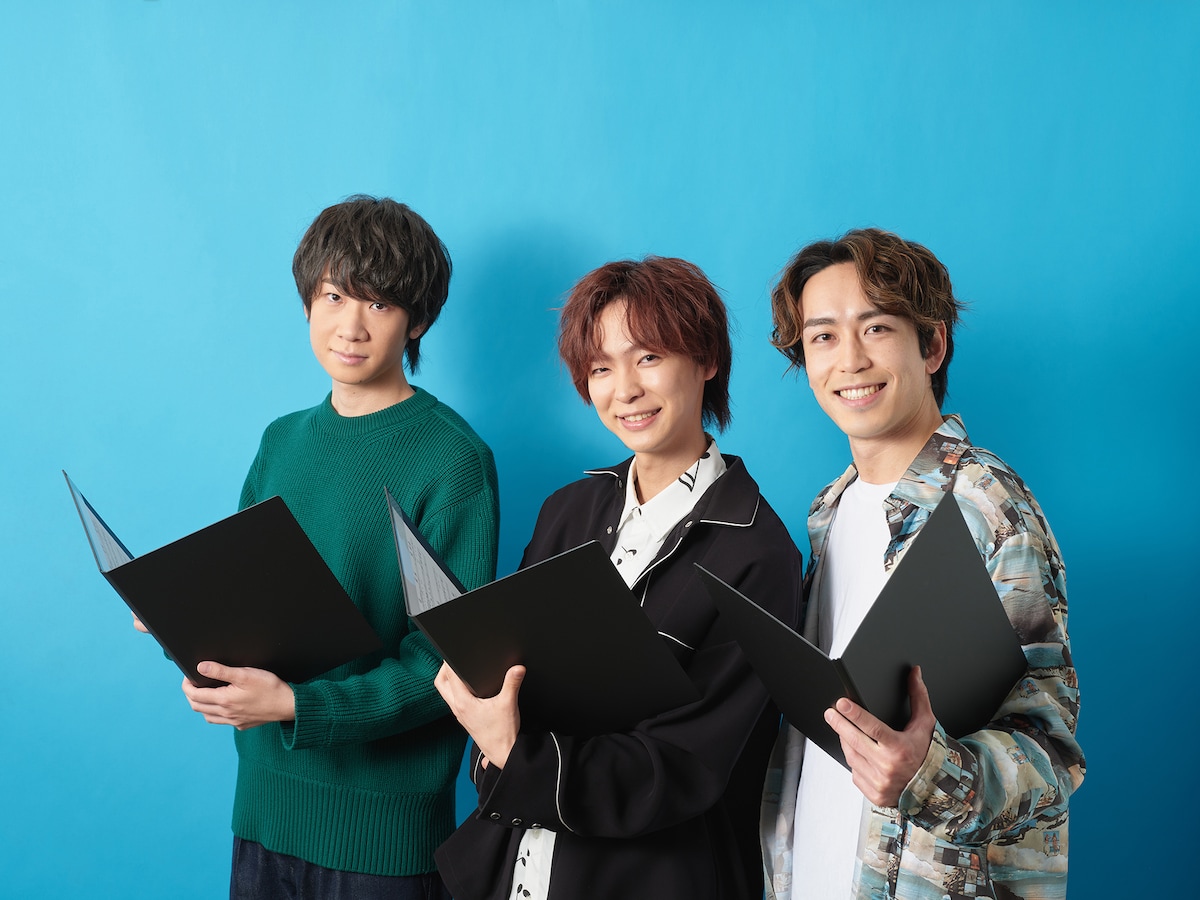 左から土田玲央、鵜澤正太郎、小原悠輝。