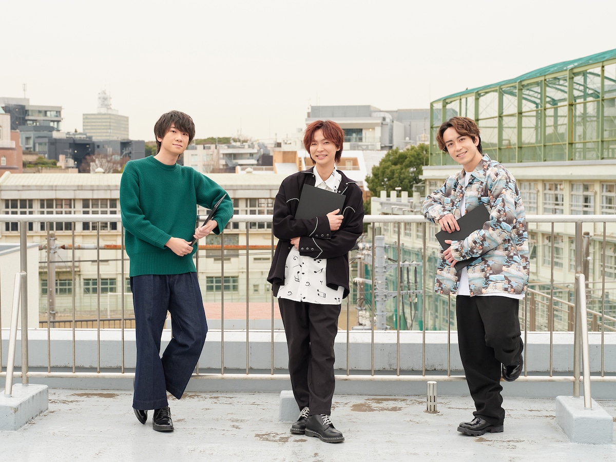 左から土田玲央、鵜澤正太郎、小原悠輝。