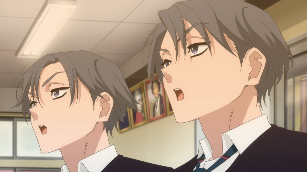 日向兄弟。左から弟の進（CV：伊瀬結陸）、兄の行（CV：生田鷹司）。