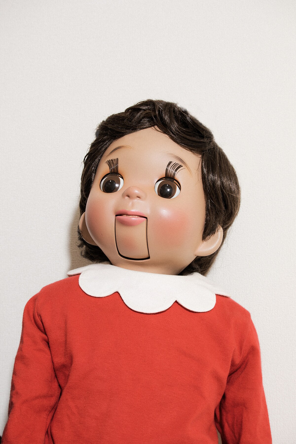 日本の未来に思いを馳せるふくちゃん。