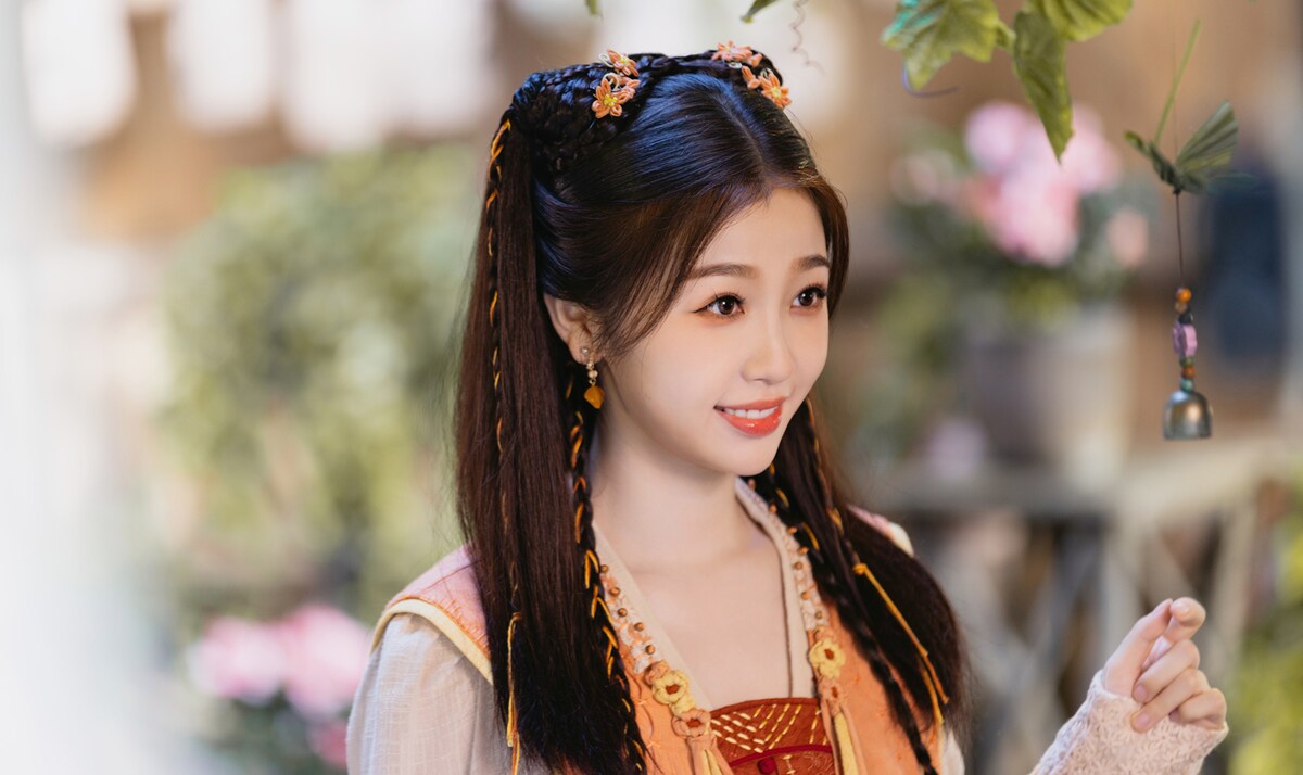 ユー・シューシン演じる越祈（えつき）。