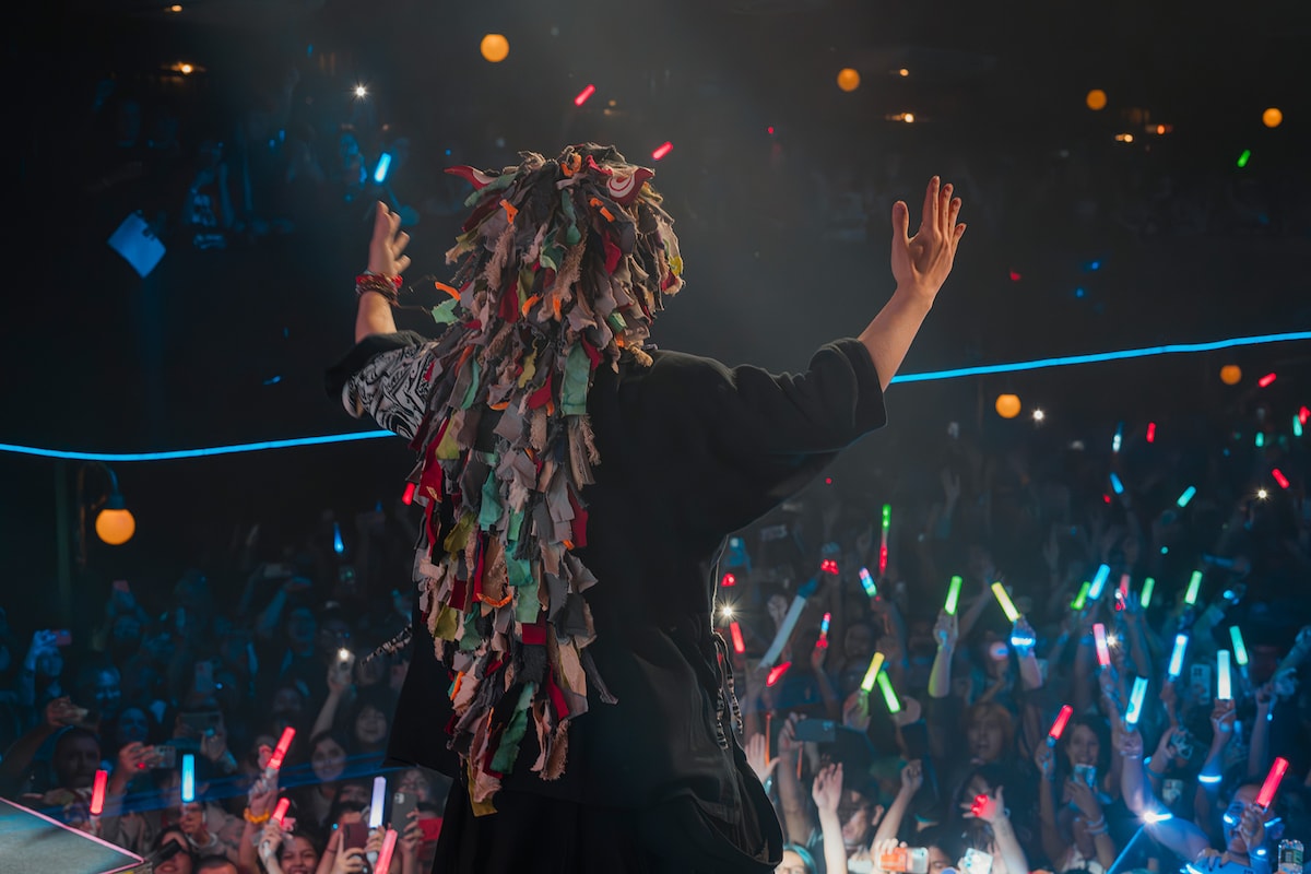 「Kikuo World Tour 2024-2025 Kikuoland-Go-Round」ブラジル・サンパウロ公演の様子。（Photo by Amanda Gaya）