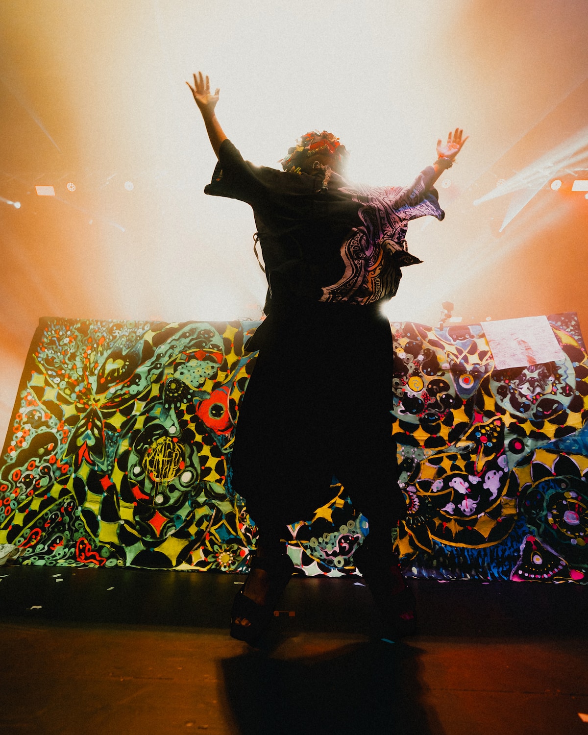 「Kikuo World Tour 2024-2025 Kikuoland-Go-Round」チリ・サンチアゴ公演の様子。（Photo by Nelson Galaz）