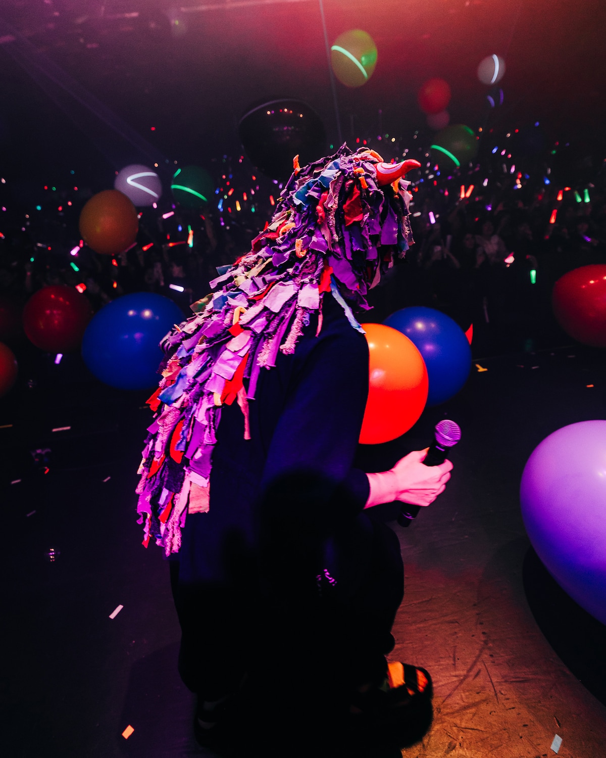 「Kikuo World Tour 2024-2025 Kikuoland-Go-Round」チリ・サンチアゴ公演の様子。（Photo by Nelson Galaz）