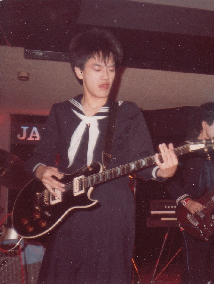 80年代の本城聡章（G）。