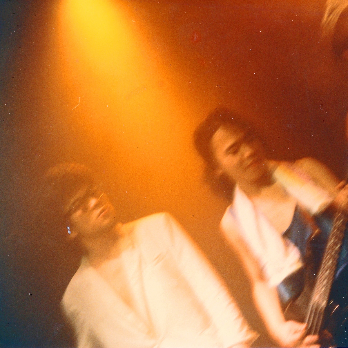 左から三柴理、内田雄一郎。1988年のライブ写真。