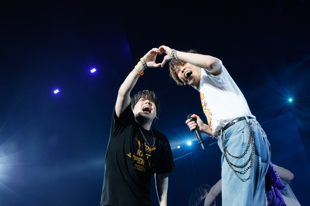 内田雄馬と宮野真守。