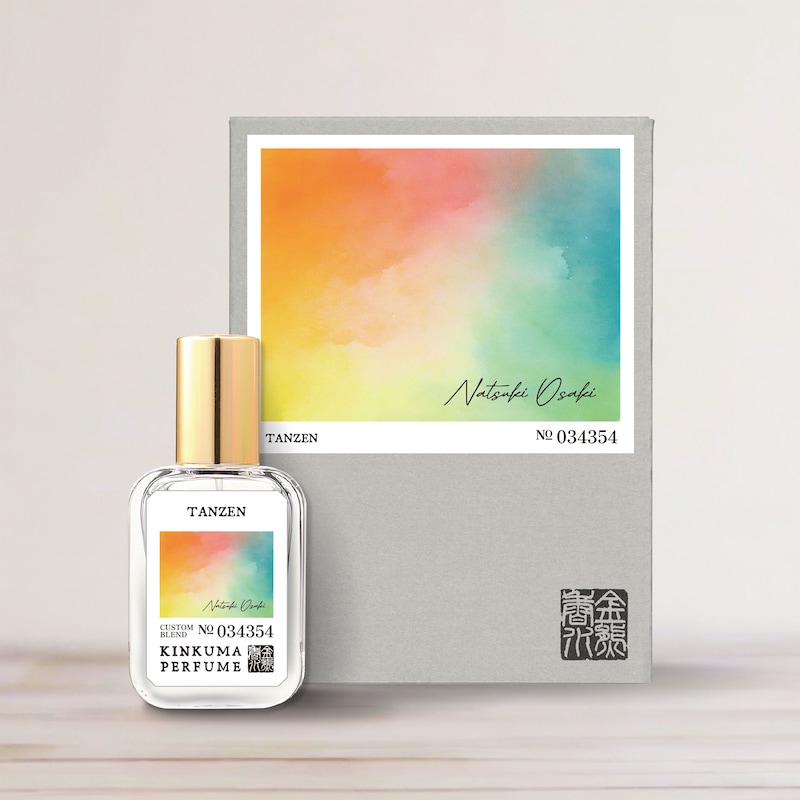 大崎捺希オリジナル香水「TANZEN」